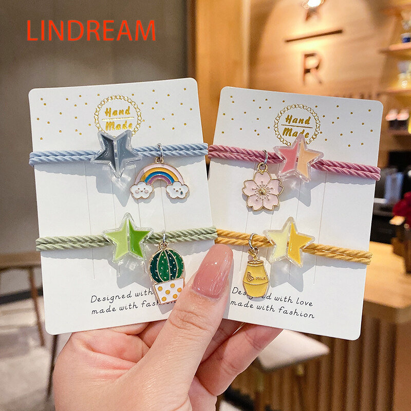 Lindream buộc tóc co giãn phong cách hàn quốc cho nữ