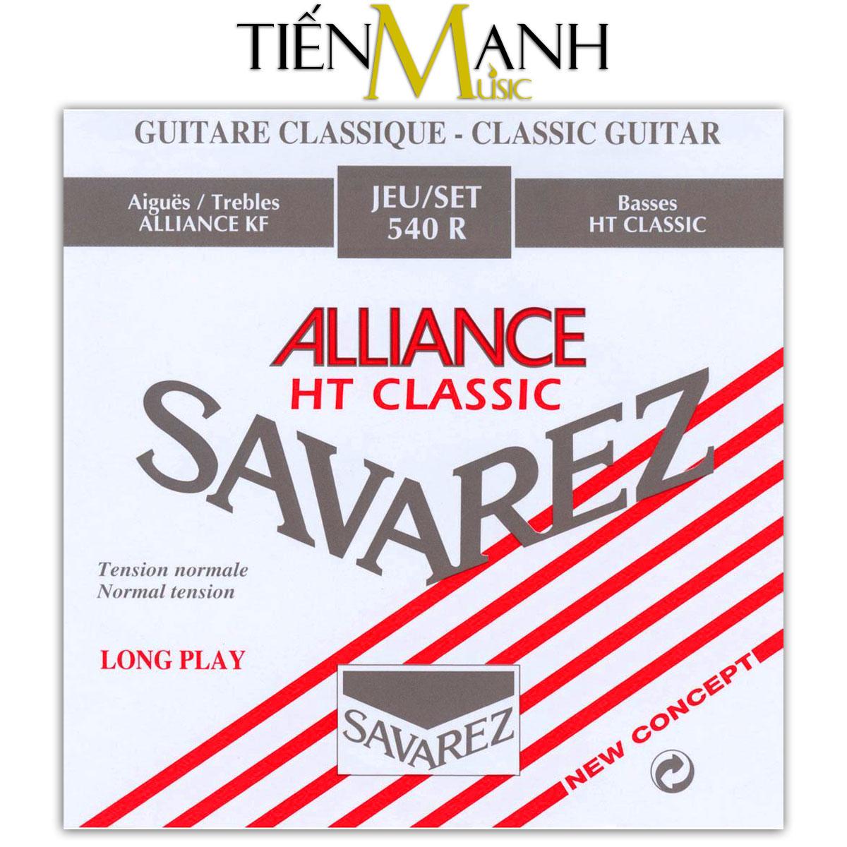 Bộ dây đàn cổ điển Classic Guitar Savarez Normal Tension 540R Alliance HT