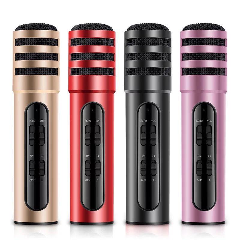 MICRO LIVESTREAM C7 MIC THU ÂM KARAOKE LIVE STREAM 3 IN 1