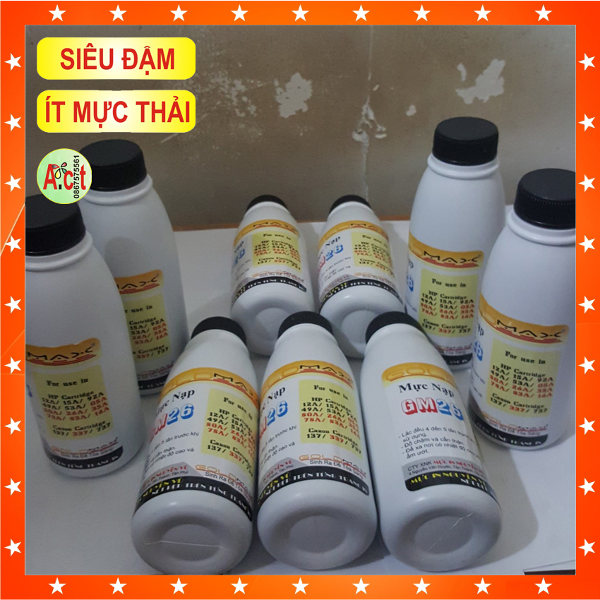 Chai mực nạp máy in Canon imageClass MF211, MF211D, MF212w, MF215, MF217W, MF226dn, MF229dw, MF221D, MF244dw, MF232W, MF235, MF237W, MF241D, MF246DN, MF249DW