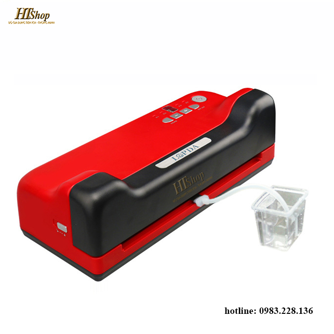 Máy hút chân không không kén túi LOPDA EM2704A - Hoạt động hoàn toàn tự động - Hút đóng gói chân không cho các đồ thực phẩm khô ướt bột