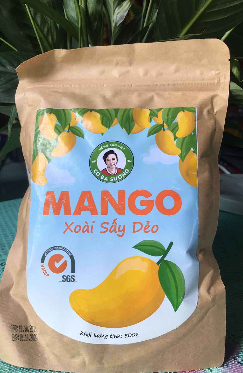 Xoài Sấy Dẻo Cô Ba Sương 500 gr