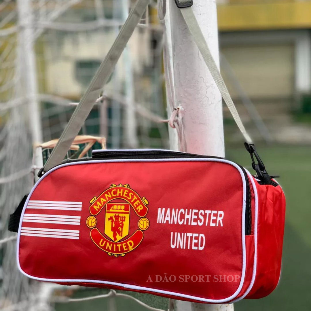 Túi Thể Thao CLB Manchester United 2 Ngăn🔻Logo được in Decal bền đẹp🔻Đựng Vật Dụng Cần Thiết