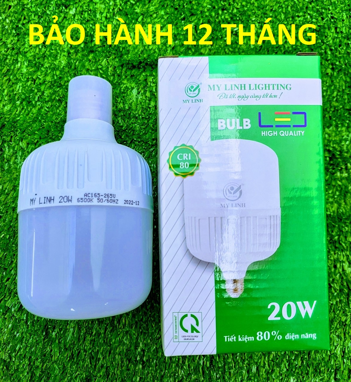 Bóng đèn led trụ led buld 20w mỹ linh siêu sáng tiết kiệm điện