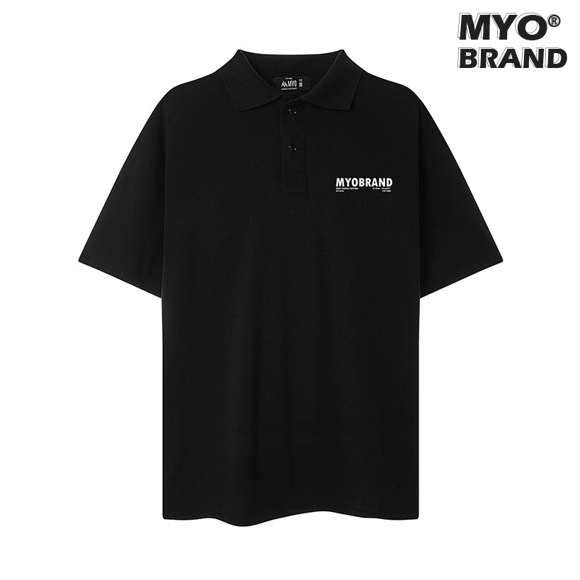 Áo Phông Oversize MYO Vải Cotton In Hình Coordinates