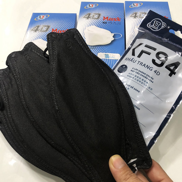 Khẩu trang 4d kf94 chính hãng unimask - wonder ful nhiều màu cho bạn lựa chọn