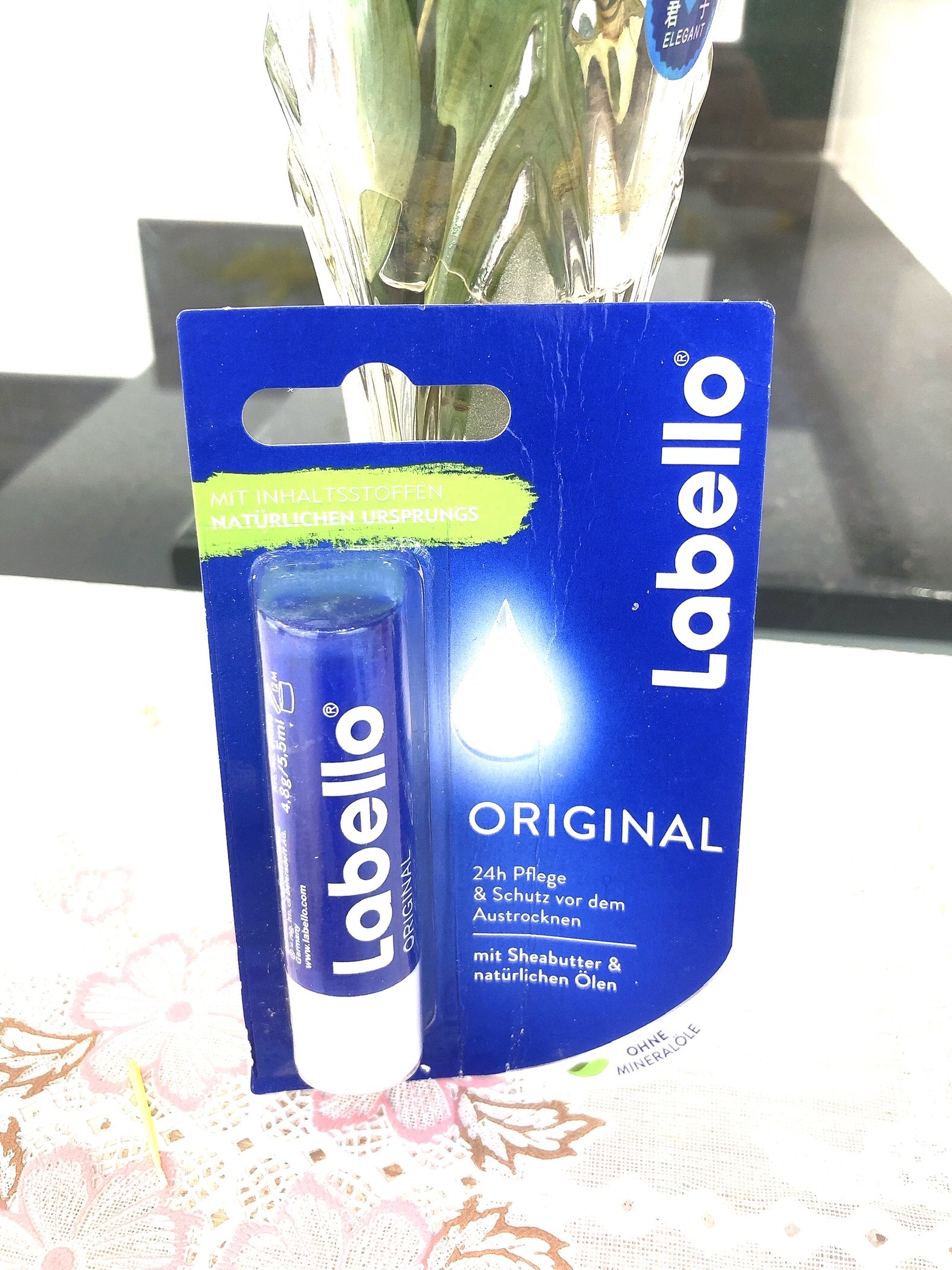 Son dưỡng môi Labello Original dưỡng không màu 4.8g - Hàng xách tay Đức