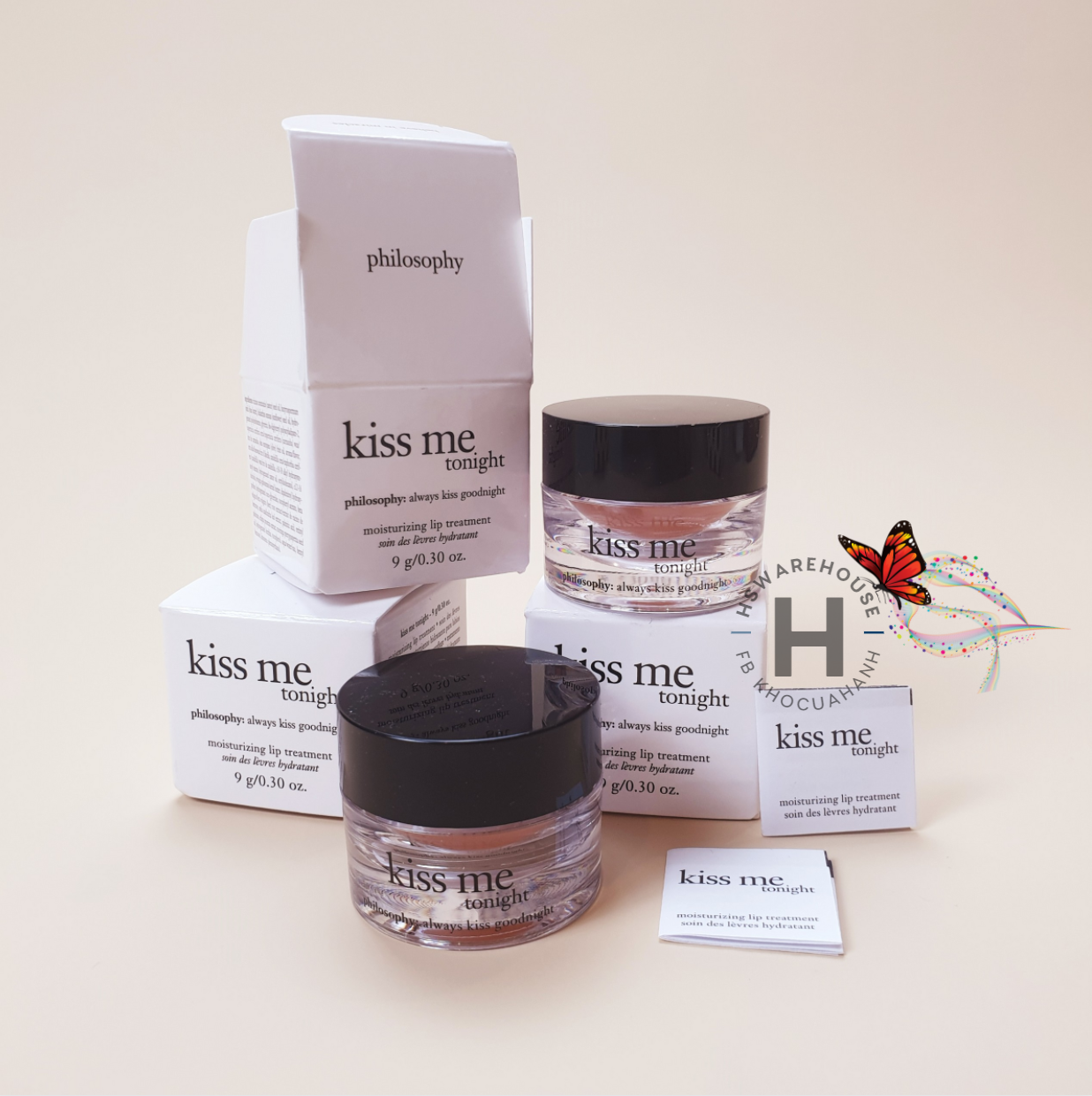 Son dưỡng môi Philosophy kiss me tonight 9gr