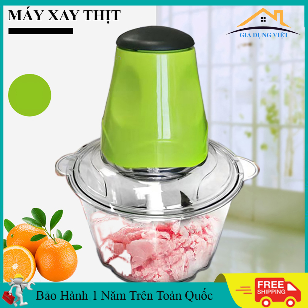Máy xay thịt đa năng cao cấp xay thực phẩm hoa quả xay sinh tố - Máy xay gia đình tiện dụng. Bảo hành 12 tháng toàn quốc, 7 ngày lỗi đổi mới .