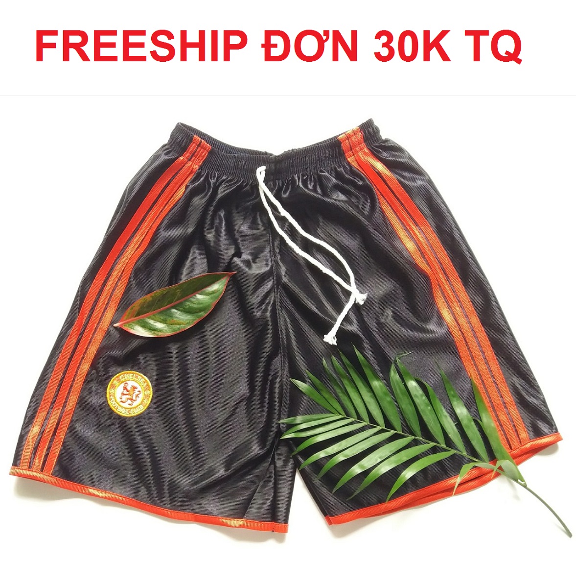 QUẦN ĐÙI NAM THỂ THAO,, QUẦN SHORT NAM, VẢI THUN BÓNG THÁI, CO GIÃN NHẸ, PHỐI 3 SỌC,,KHÔNG CÓ TÚI MQ10- HÀNG VN (ẢNH THẬT)