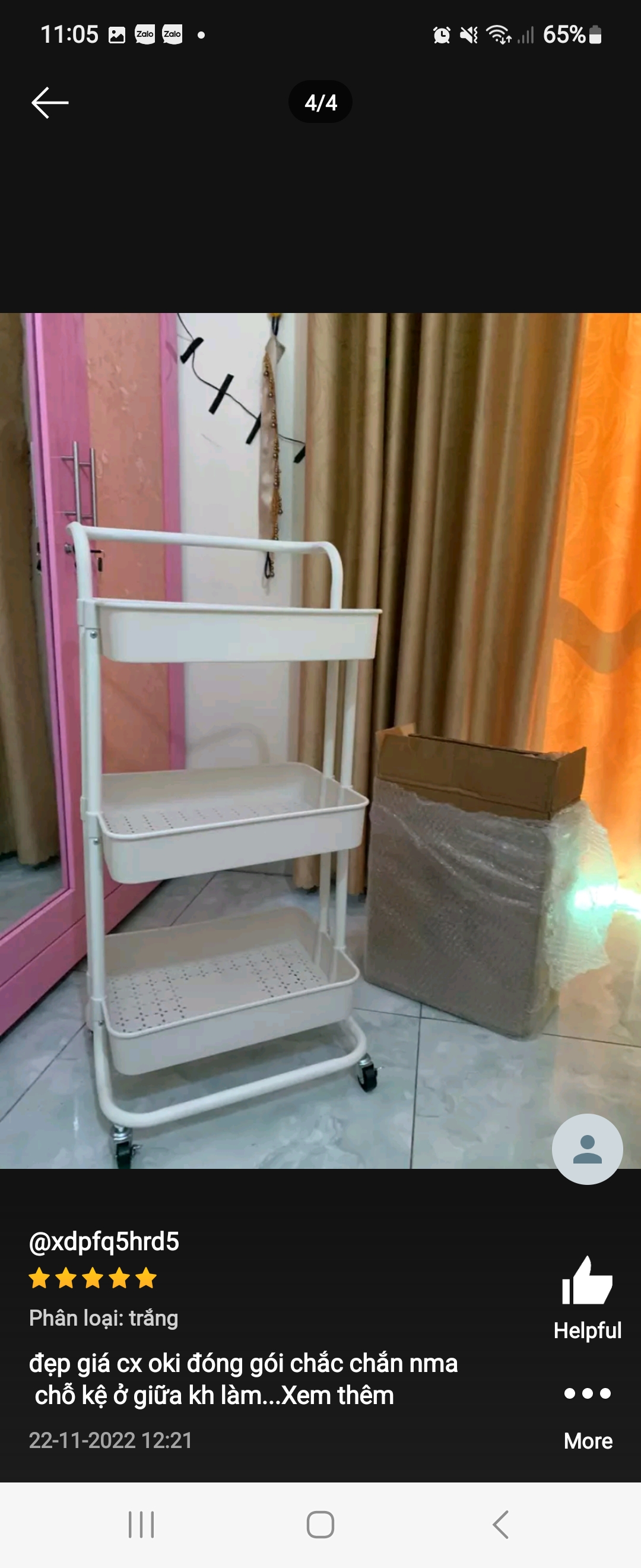 Xe đẩy làm nail, spa