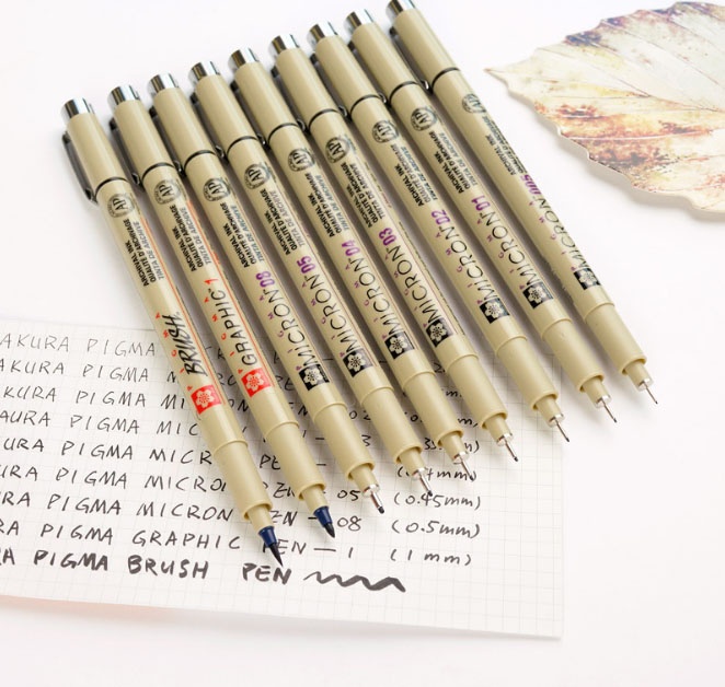 Bút Line Micron đi nét chuyên nghiệp