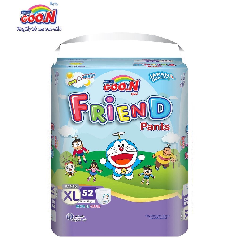 Bỉm Goon Friend quần XL52 miếng