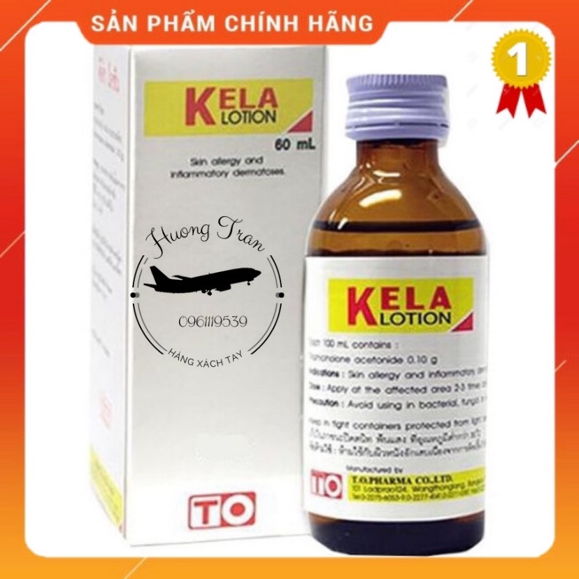 Kela lotion viem nang lông, lỗ chân lông thái lan