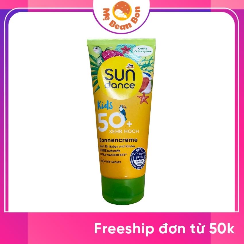 Kem chống nắng cho trẻ em Sundance Kids Sonnencreme Spf 50 tuýp 100ml Đức