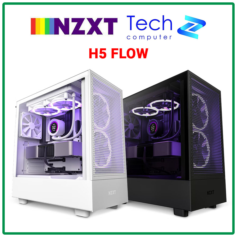 Vỏ máy tính nzxt h5 flow