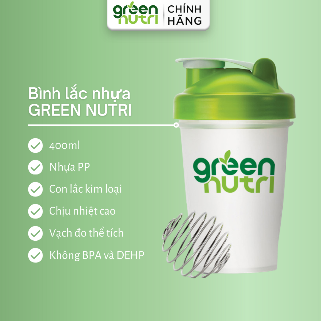 Bình Lắc Green Nutri Có Quai Xách