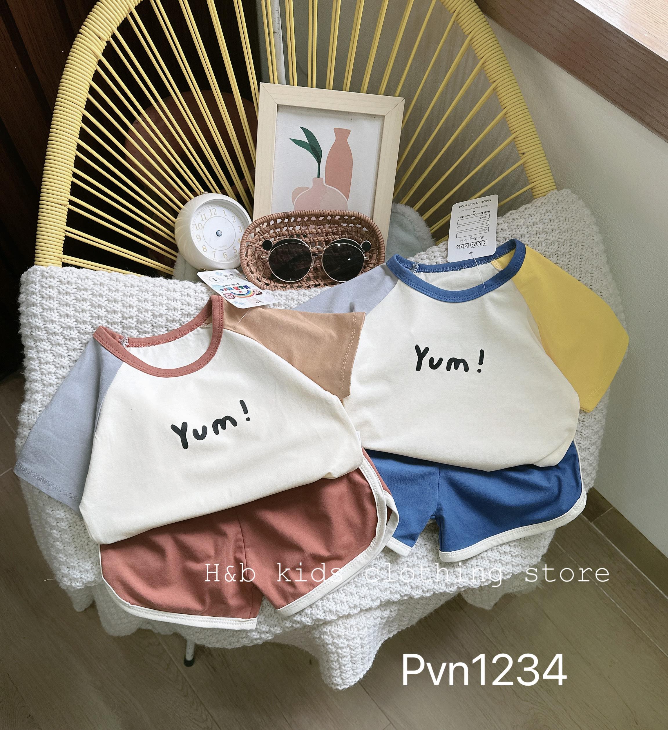 Bộ quần áo cho bé trai bé gái 7-18kg m14.02-3
