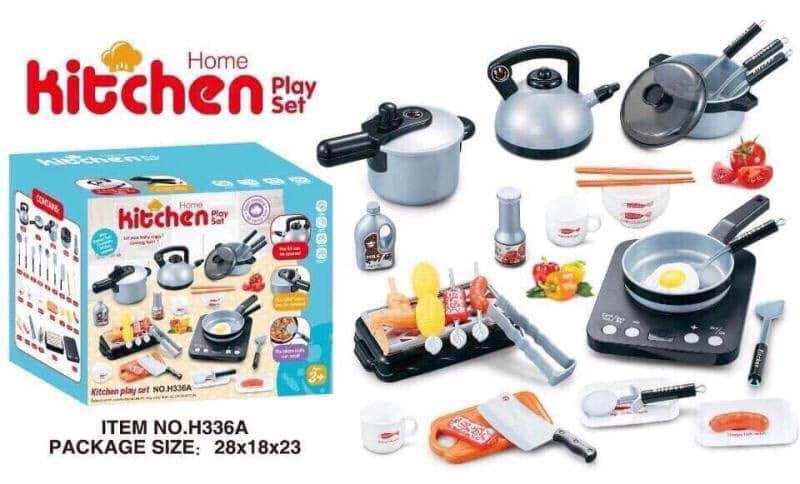 Bộ đồ chơi nấu ăn Kitchen cho bé - 36 món