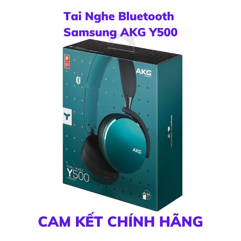 Tai nghe bluetooth samsung akg y500 loại chụp tai chính hãng