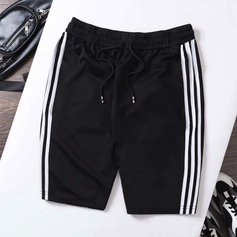 Quần Short Nam - Quần Đùi Thể Thao Nam 3 Sọc cao cấp - Chất liệu Umi Hàn mềm mịn - full size từ 40-75kg