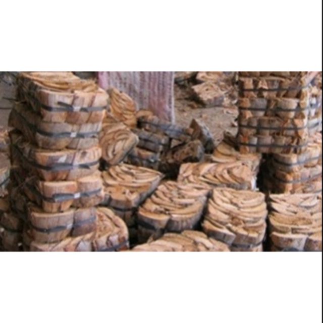 Xơ dừa cắt miếng trồng lan 7- 13cm - gói 500g