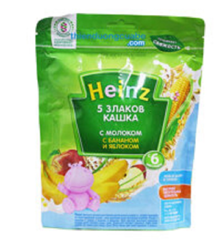 Bôt heinz sữa vị chuối 6M túi dip
