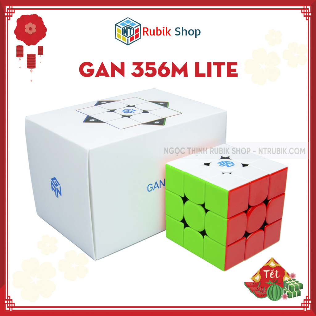 Rubik 3x3x3 Gan 356M Phiên bản Lite (Phiên bản Rút Gọn)