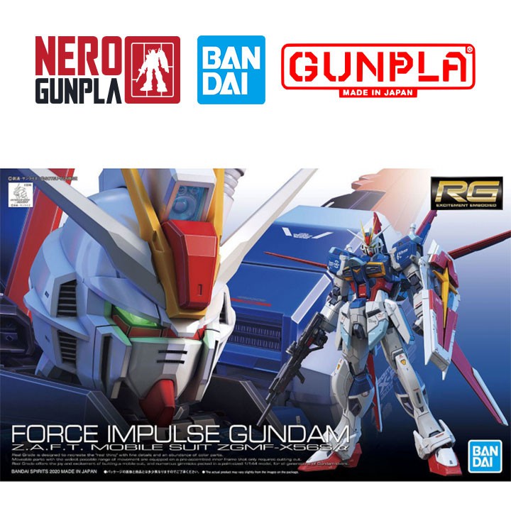 Mô hình lắp ráp bandai gunpla rg 1/144 force impulse gundam