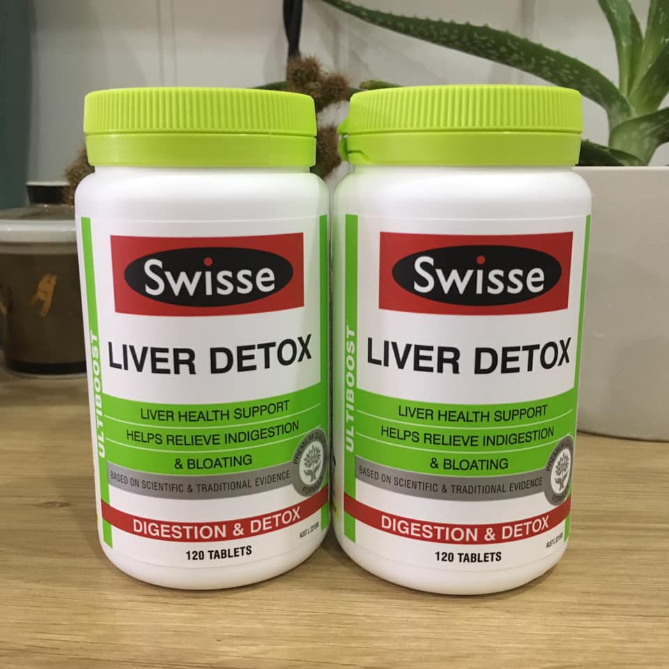 HCMViên uống Swisse Ultiboost Liver Detox 120 viên