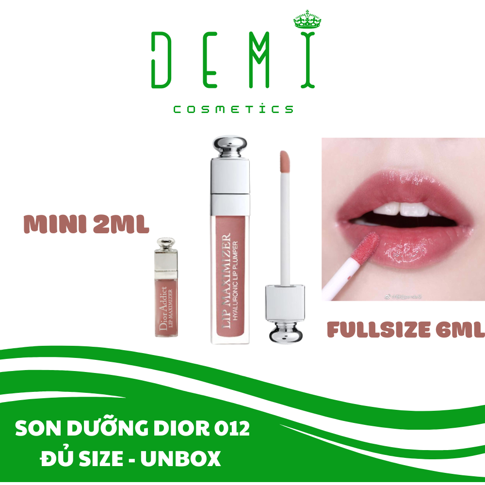 Son dưỡng dior addict lip maximizer màu 012 018 020 024- unbox