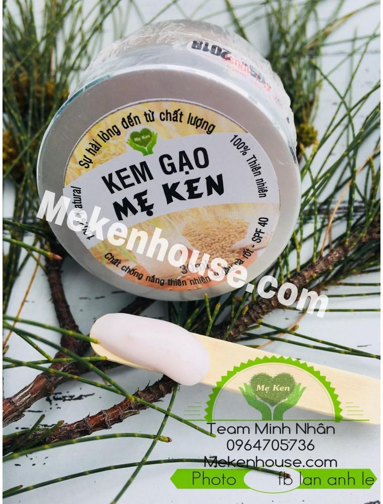 Kem sữa gạo mẹ ken