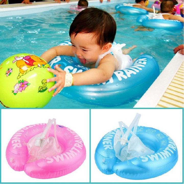 Phao tập bơi SWIM có đai chống lật cho bé (loại hộp)