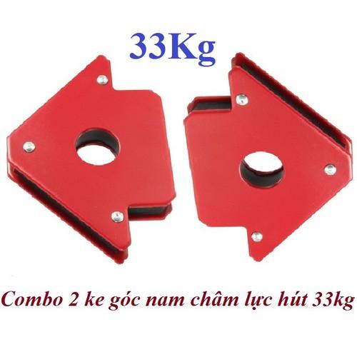 Ke góc nam châm 75lbs lực hút 33kg