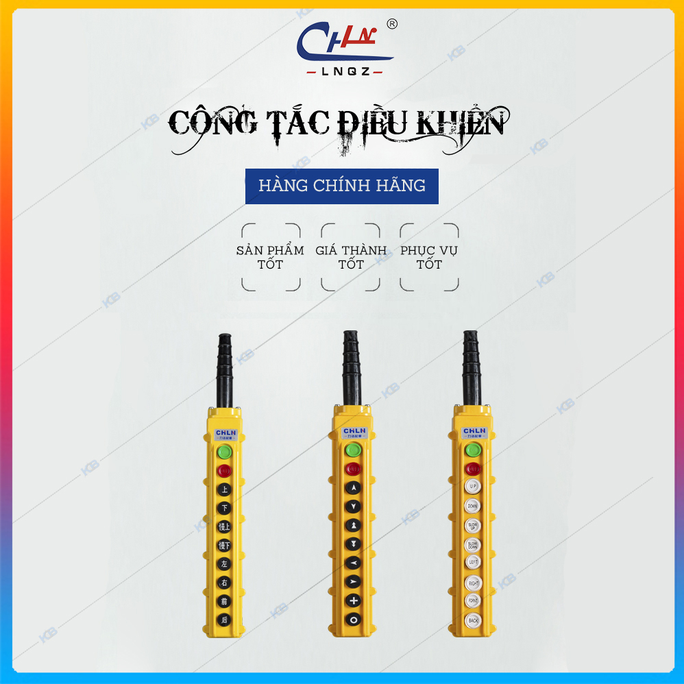 Tay điều khiển cầu trục COB - 64A. Điều khiển pa lăng, động cơ điện