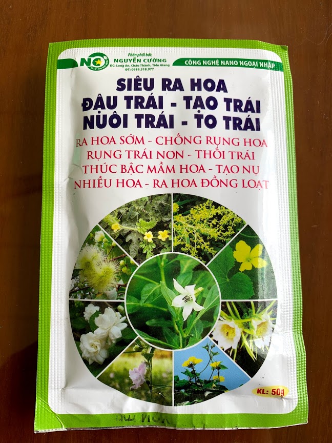 Siêu ra hoa, đậu trái