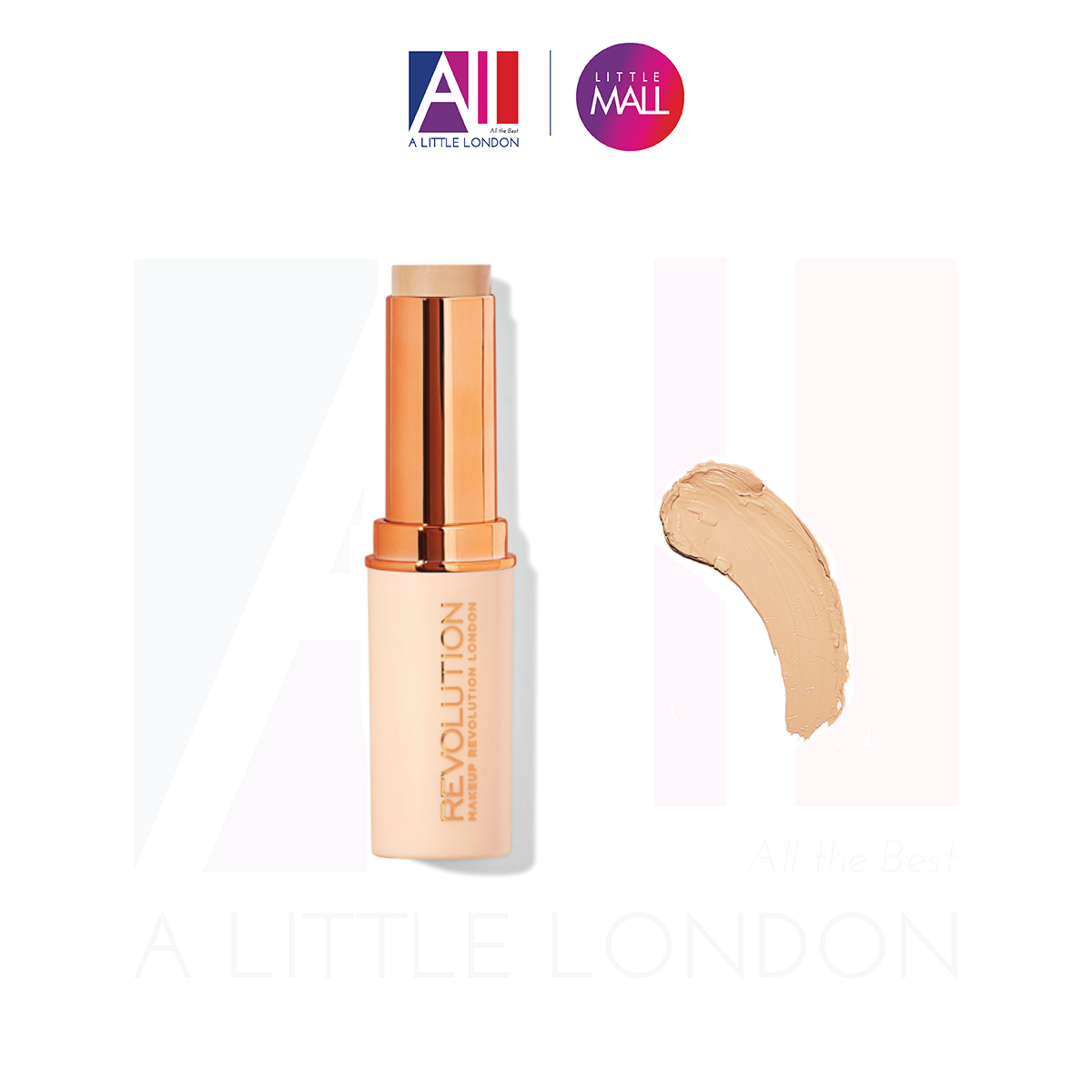 Kem nền dạng thỏi Revolution Fast Base Stick Foundation - Màu F4