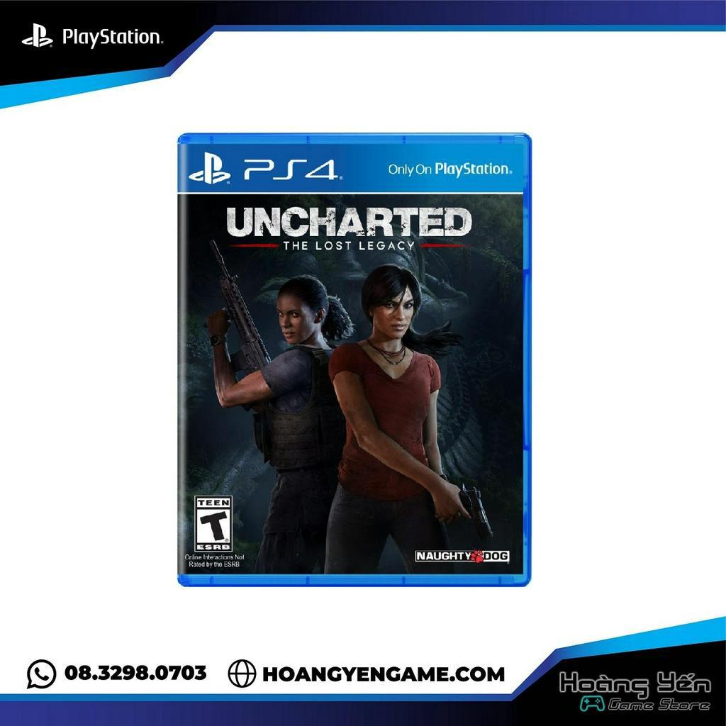 Đĩa game Uncharted The Lost Legacy PS4