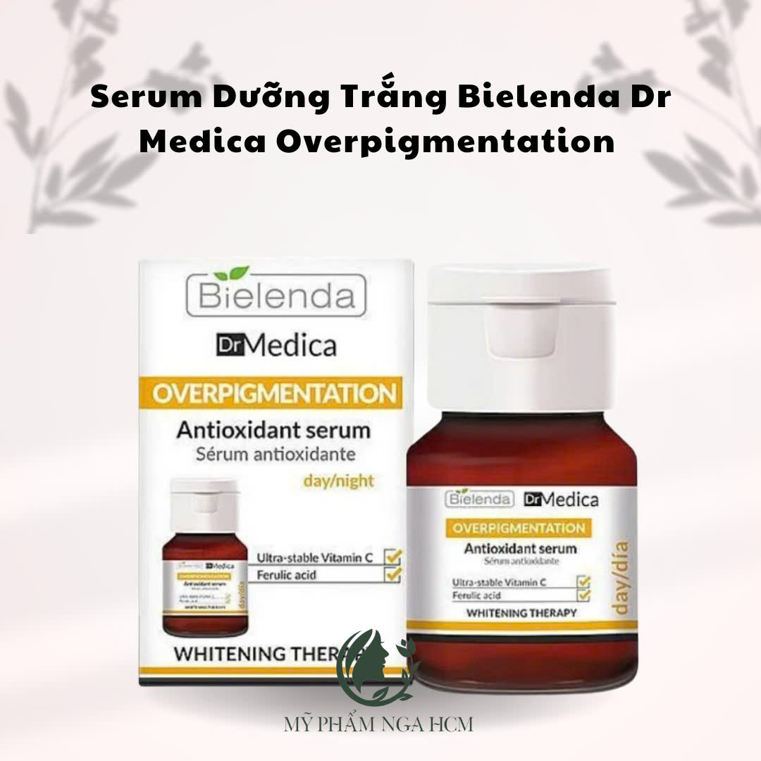 Serum Bielenda Medica trắng da mờ nám tàn nhang (VÀNG)