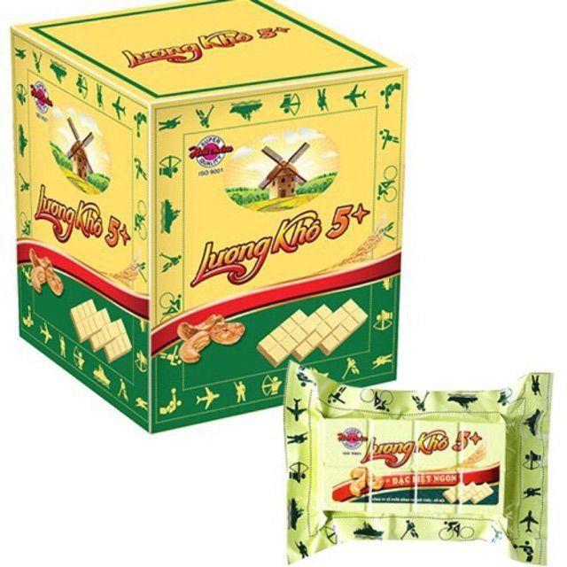 Lương khô hải châu - 1 hộp 10 cái lương khô cao cấp 5 sao hải châu