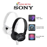Tai nghe chụp tai có dây Sony MDR-ZX110AP - Hàng chính hãng - Âm thanh sắc nét, màng loa lớn, đệm tai êm ái