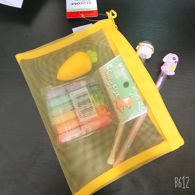 Túi Đựng Bút Lưới Stacom 19X14Cm