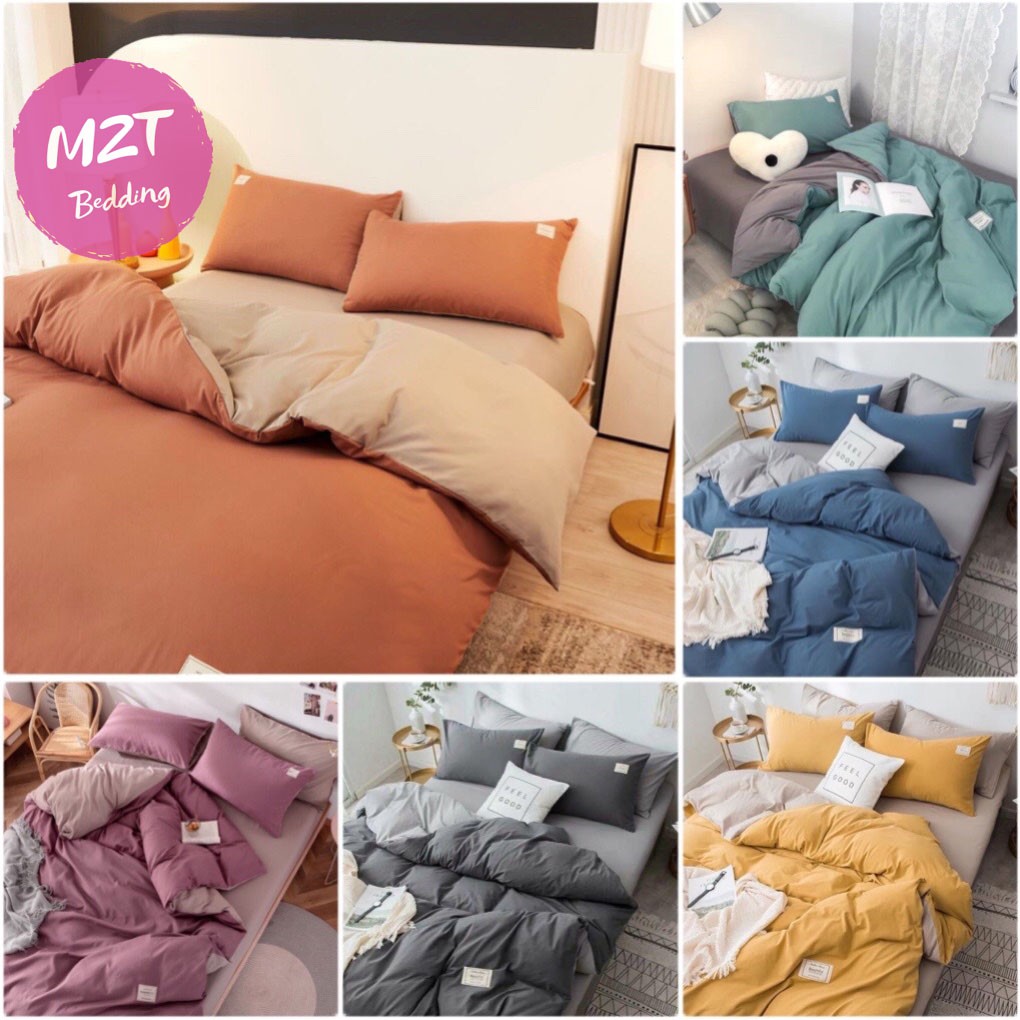Bộ chăn ga gối cotton Tici nhập khẩu - chăn ga gối Hàn Quốc, đủ màu, đủ size, bo chun miễn phí