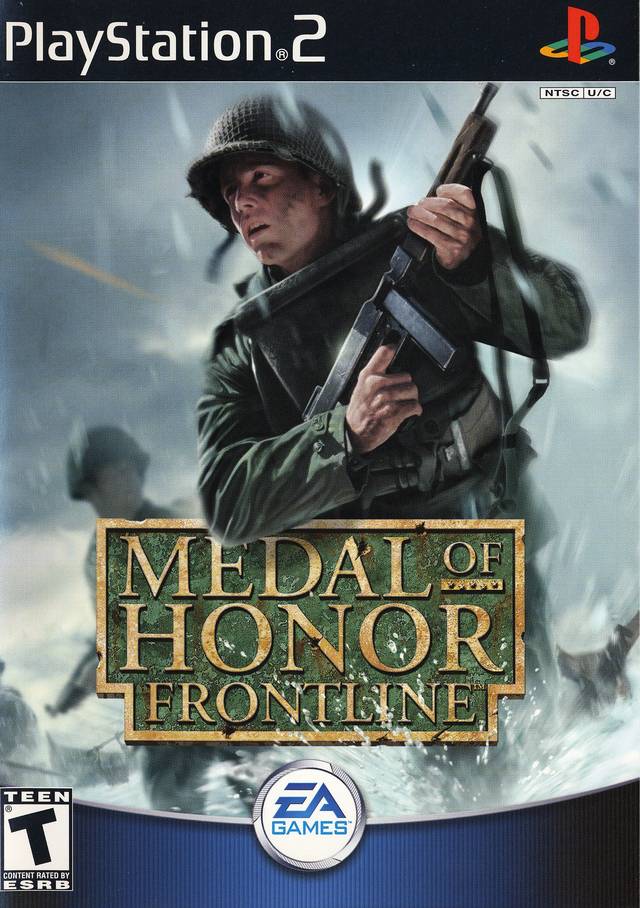 Đĩa game ps2, medal of honor: frontline. cho ps2