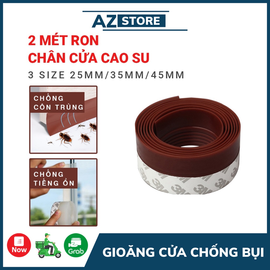 Gioăng dán khe hở cửa, dán chân cửa chống côn trùng ngăn bụi bẩn - AZ Store