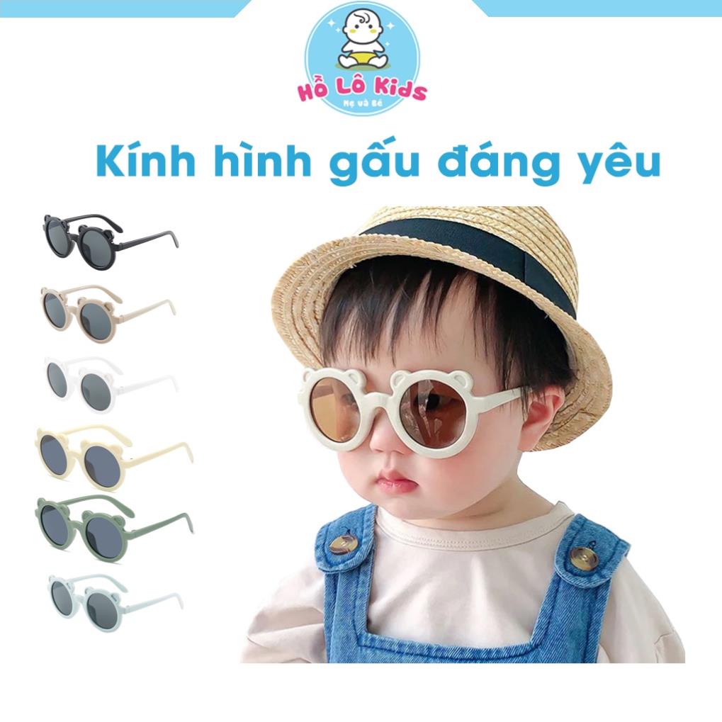 Kính trẻ em, mắt kính cho bé thời trang nhiều màu từ 1 đến 6 tuổi Hồ Lô Kids