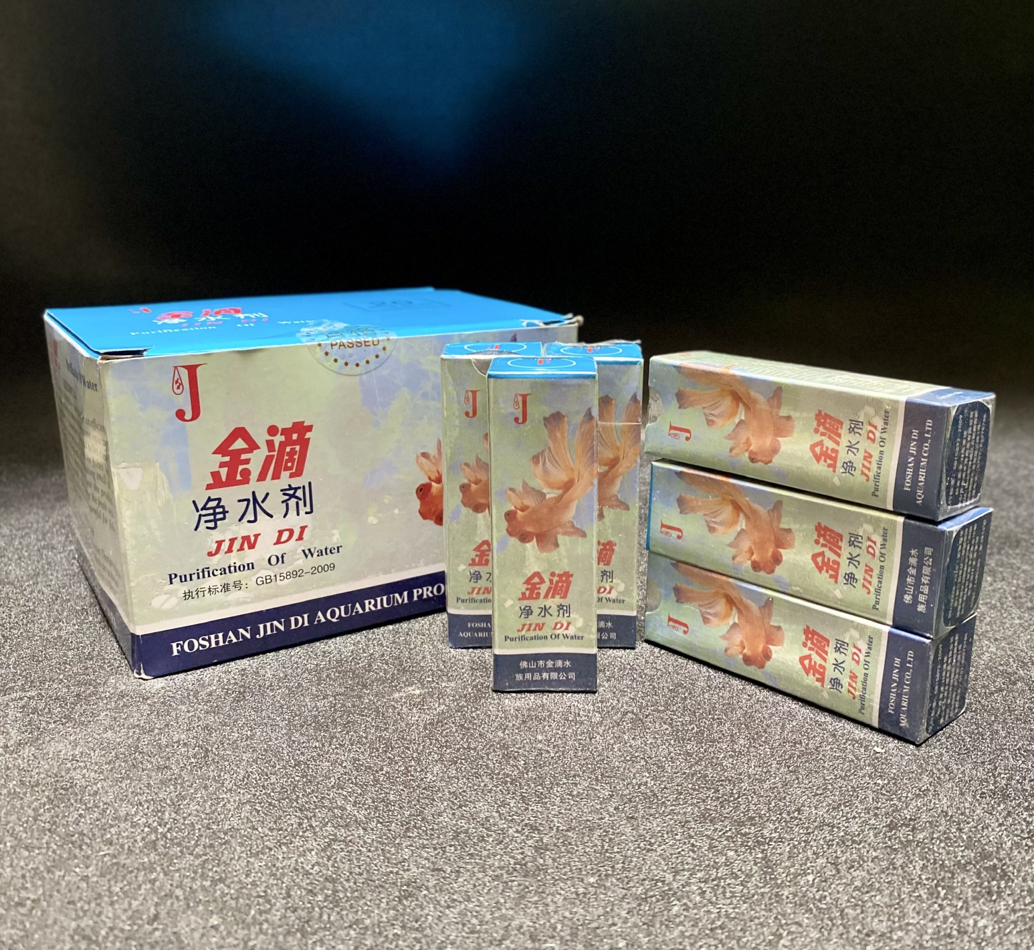 Dung dịch làm trong nước Jin Di 30 ML cho hồ cá cảnh