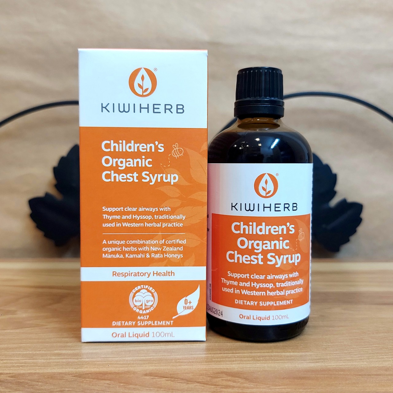 Kiwiherb Children’s Chest Syrup của New Zealand - Siro giảm ho cho bé
