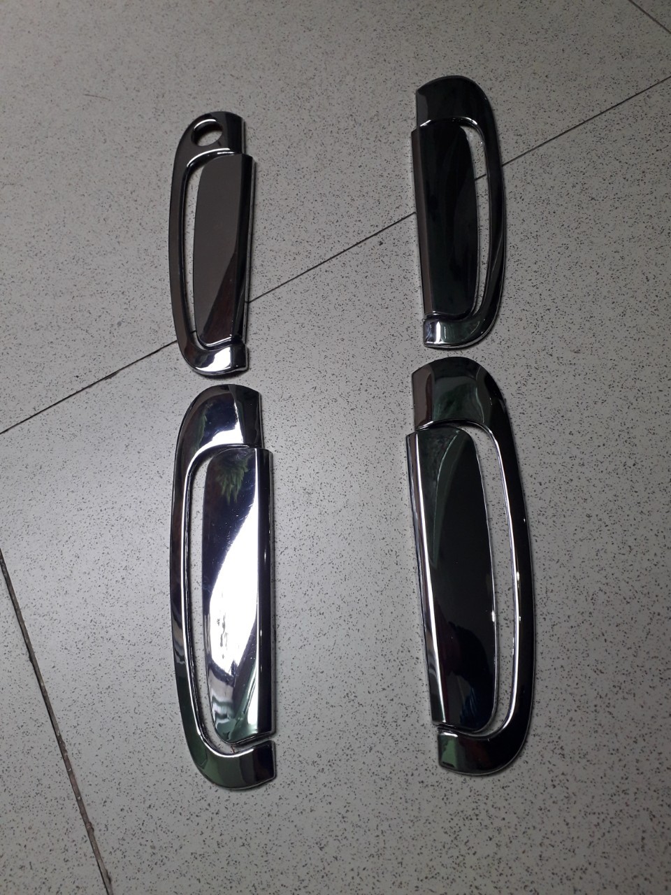 Bộ ốp tay nắm mạ crom cao cấp kia morning 2008-2010