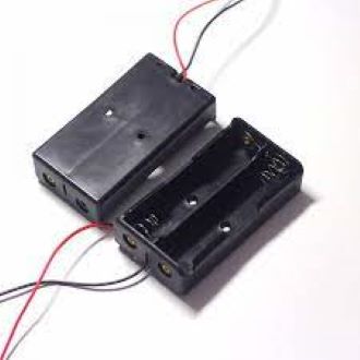 Bộ 2 hộp đế đựng pin 37v 18650 nối tiếp 2 pin